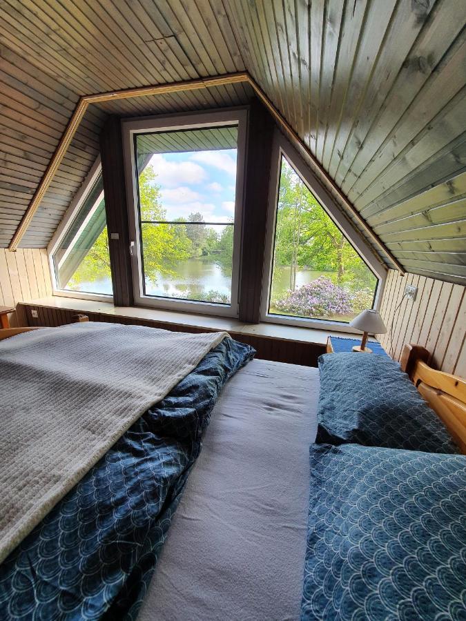 Ferienhaus Blauer See Mit Optionalem Hot-Tub Бокхорн Экстерьер фото
