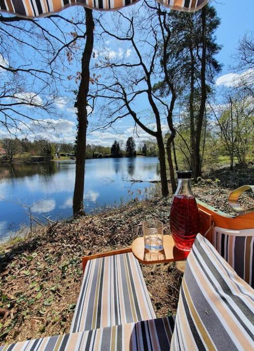 Ferienhaus Blauer See Mit Optionalem Hot-Tub Бокхорн Экстерьер фото