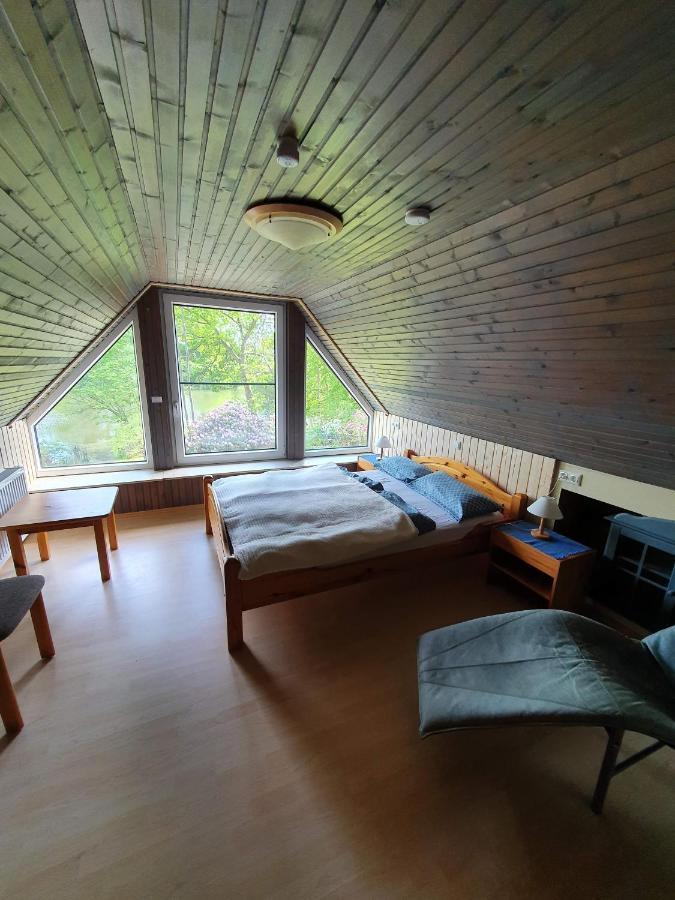Ferienhaus Blauer See Mit Optionalem Hot-Tub Бокхорн Экстерьер фото
